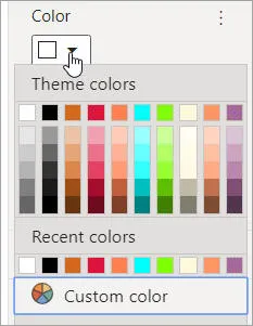 Revised theme colours