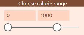 Numeric slicer