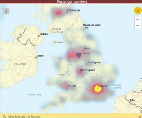 ArcGIS heat map