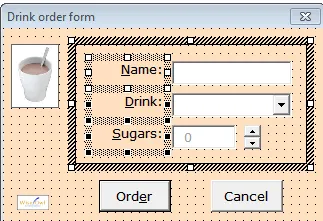 Right-aligned labels