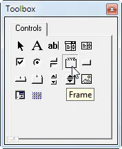 The Frame tool