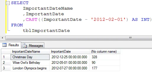 Formatting result as a number