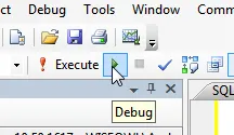 Debugging in SQL 2008 R2