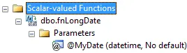 Custom function in database