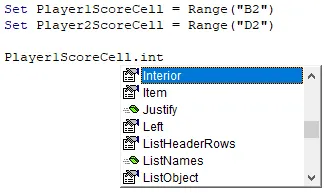 Use object variable